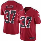 Nike Men & Women & Youth Falcons 37 Ricardo Allen Red Color Rush Limited Jersey,baseball caps,new era cap wholesale,wholesale hats